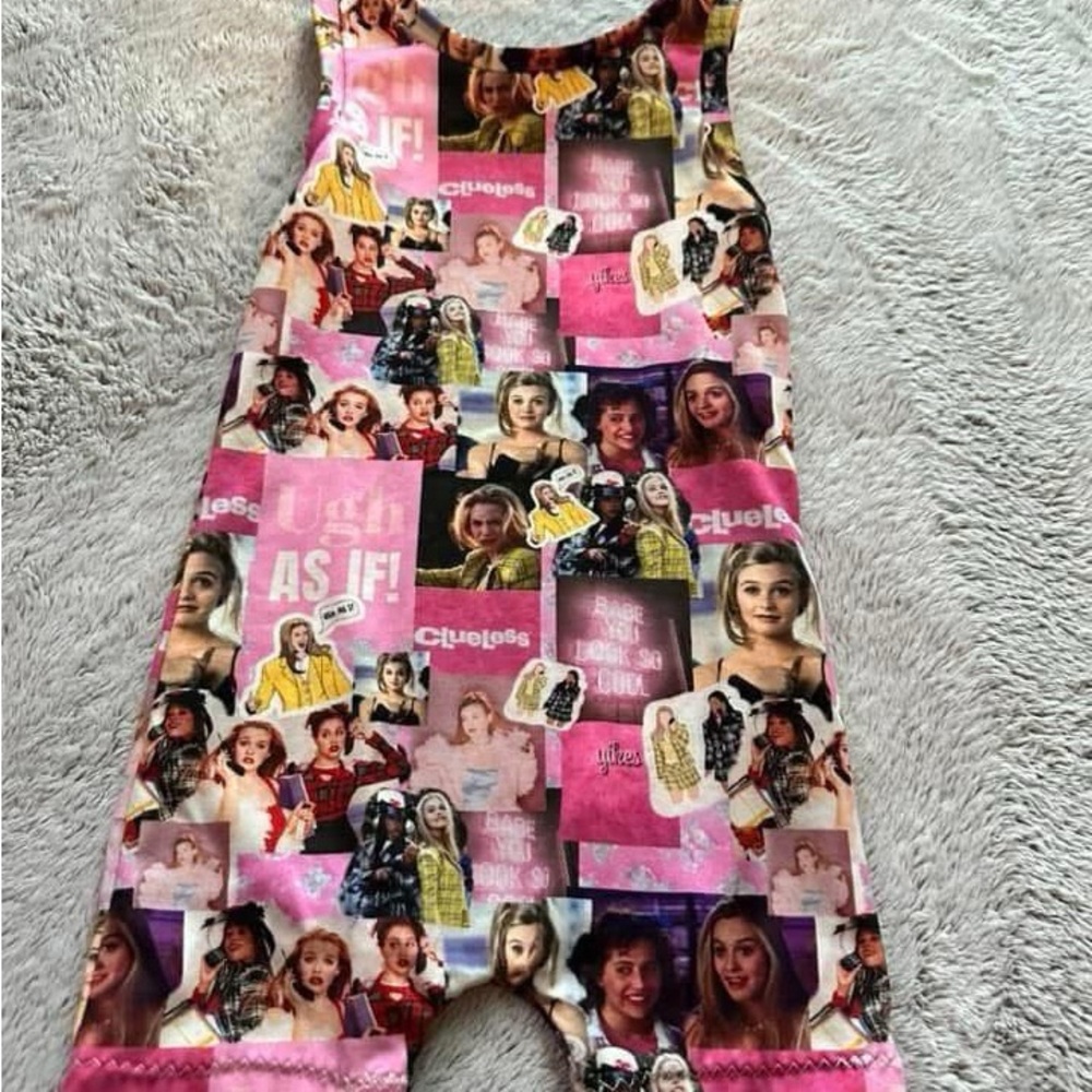 Stylish Pink Clueless Ollie Romper